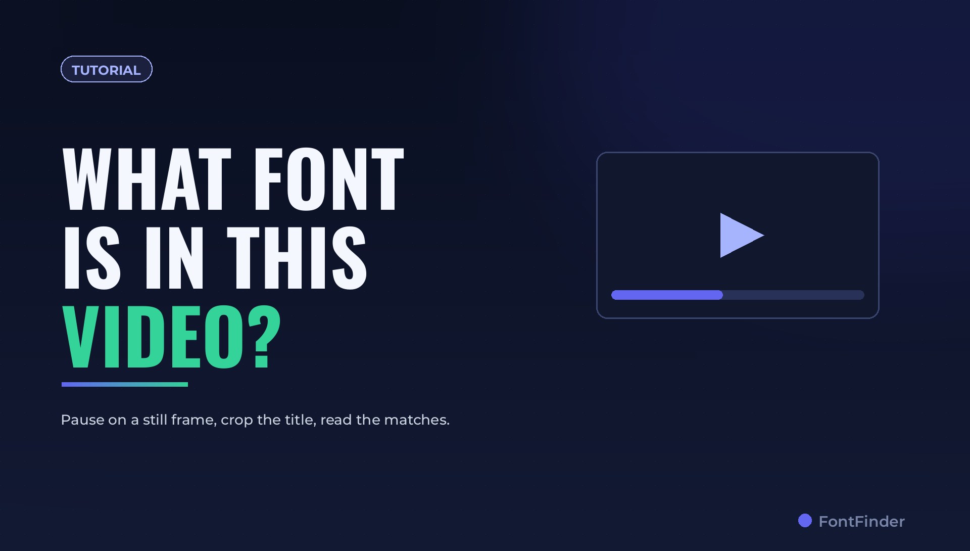 How to Identify a Font in a Video or YouTube Thumbnail blog cover