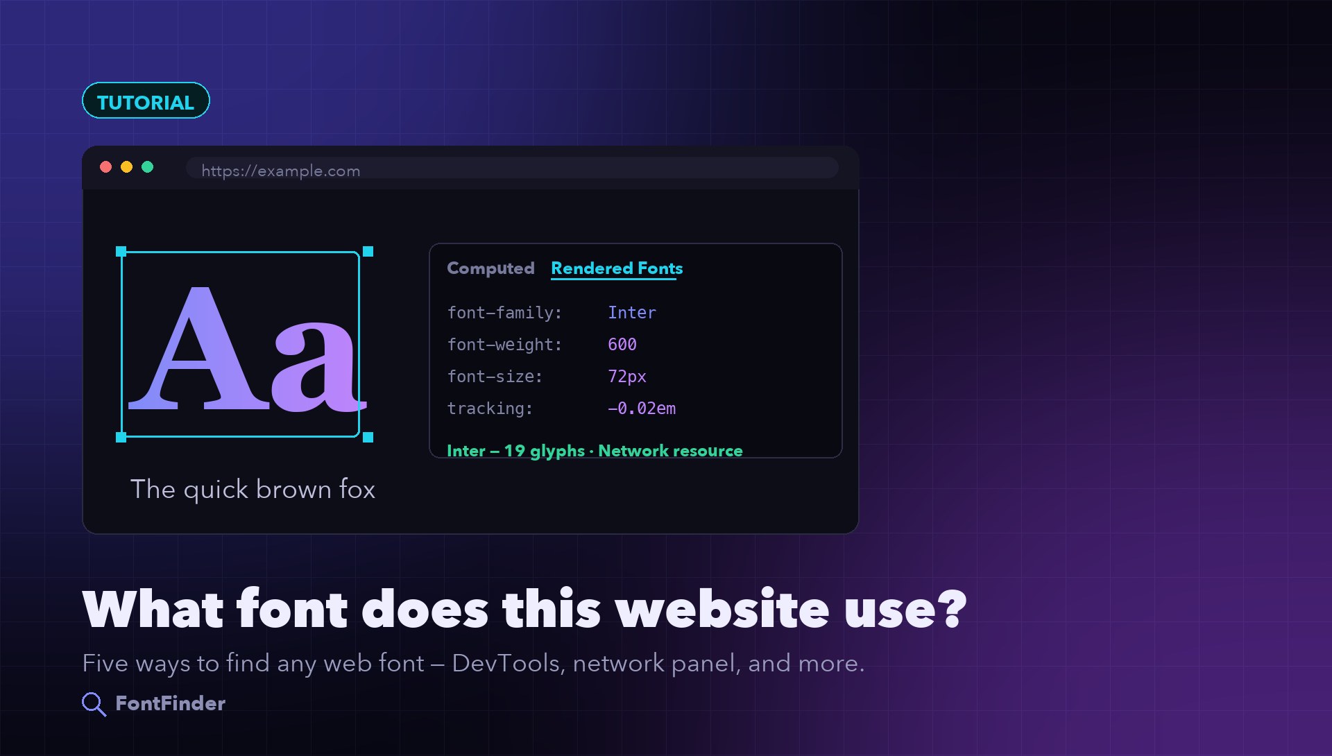 What Font Does This Website Use? 5 Ways to Find Any Web Font blog cover